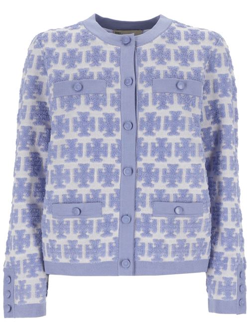 CARDIGAN IN BOUCLÉ KENDRA Tory burch | 157538966